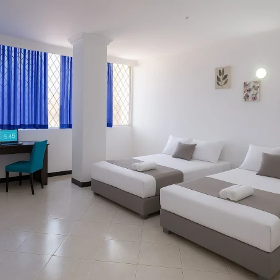 HOTEL CASTILLO AQUA habitación